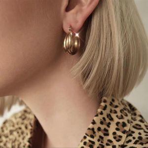 CLOSING SALE! 🥰18K Gold Plated Classic Hoop Earrings